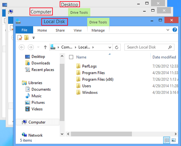 how do i create a new folder on my pc desktop