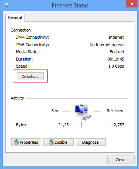 Two Ways To Check Ip Address On Windows 8 8 1