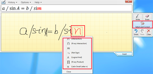 select and correct wrong character