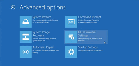 access uefi bios by shift key