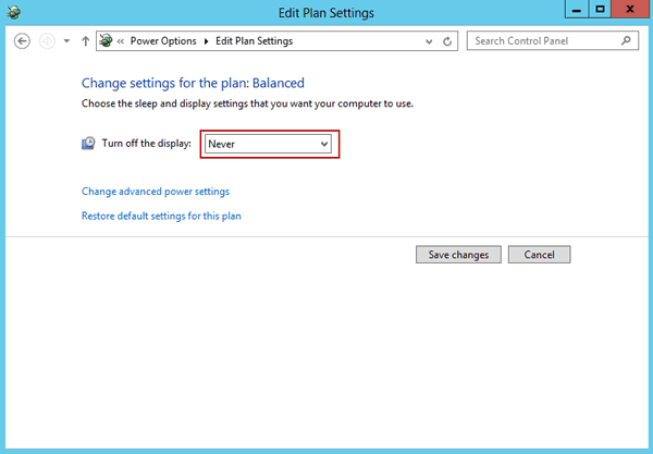 enable lock screen in windows server 2012