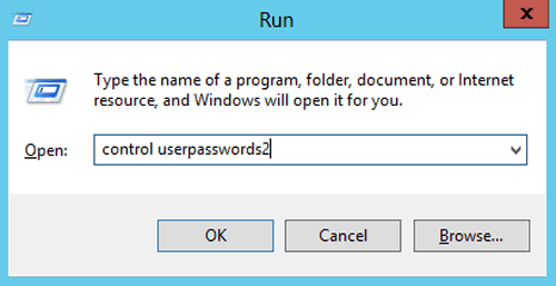 turn on windows server 2012 automatic login