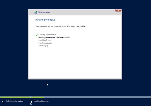 windows server 2012 r2 installation