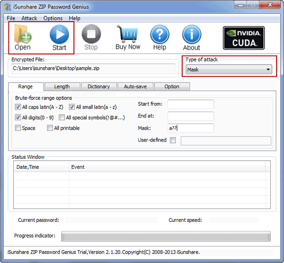 
vergessenes zip Passwort wiederherstellen