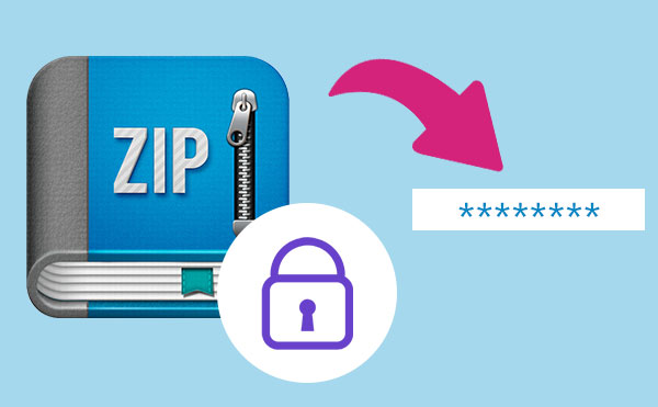 find passwords of zip files after lost