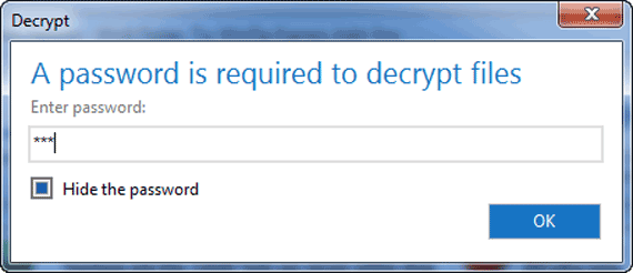 open encrypted zip file in winzip