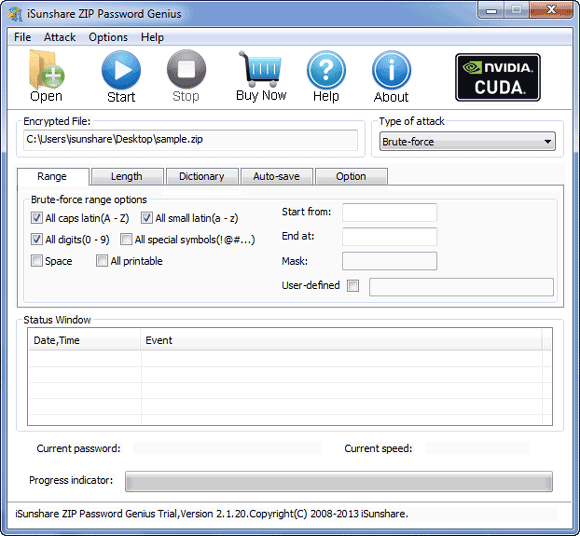 find zip file lost password