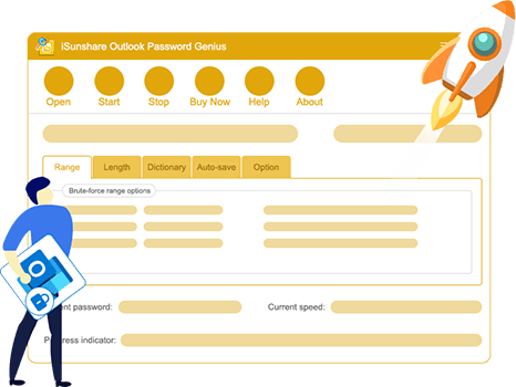 outlook password genius