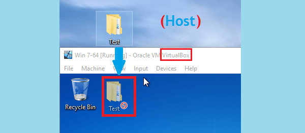 fail to drag files to VirtualBox