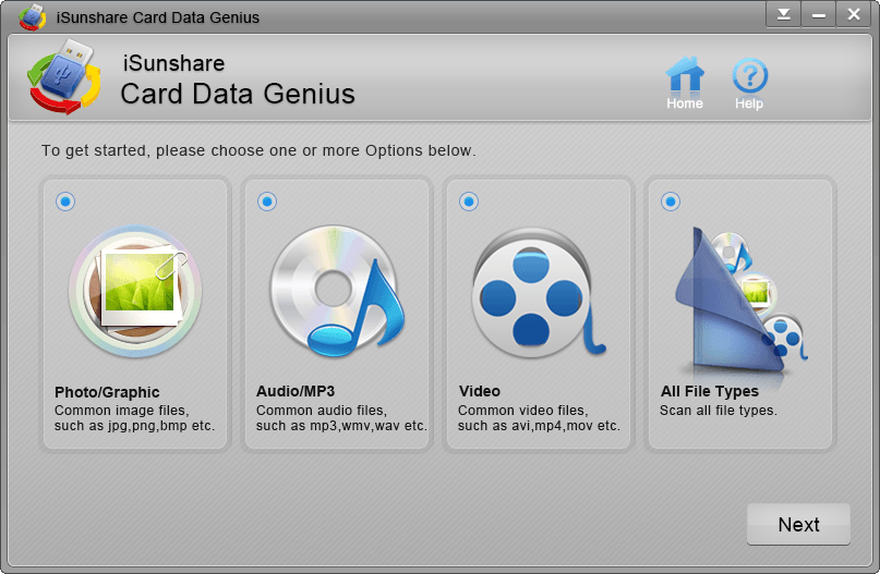Windows 7 iSunshare Card Data Genius 2.1.20 full