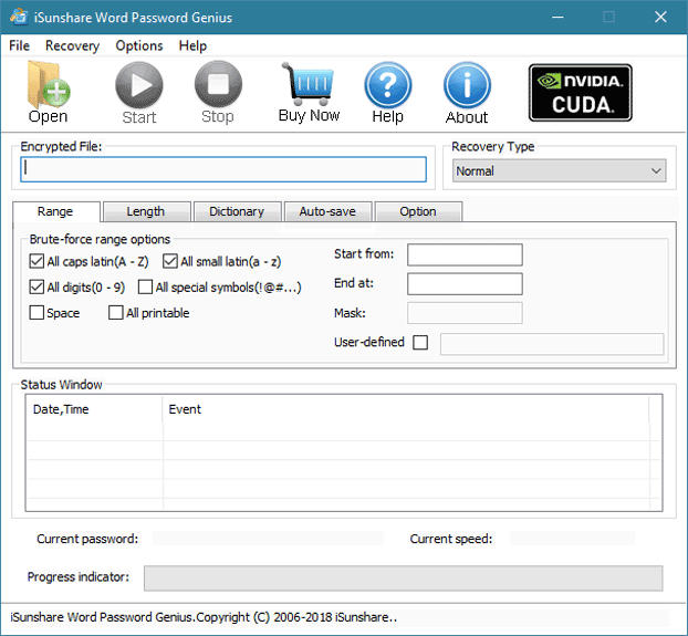 iSunshare Word Password Genius 2.1.20 full