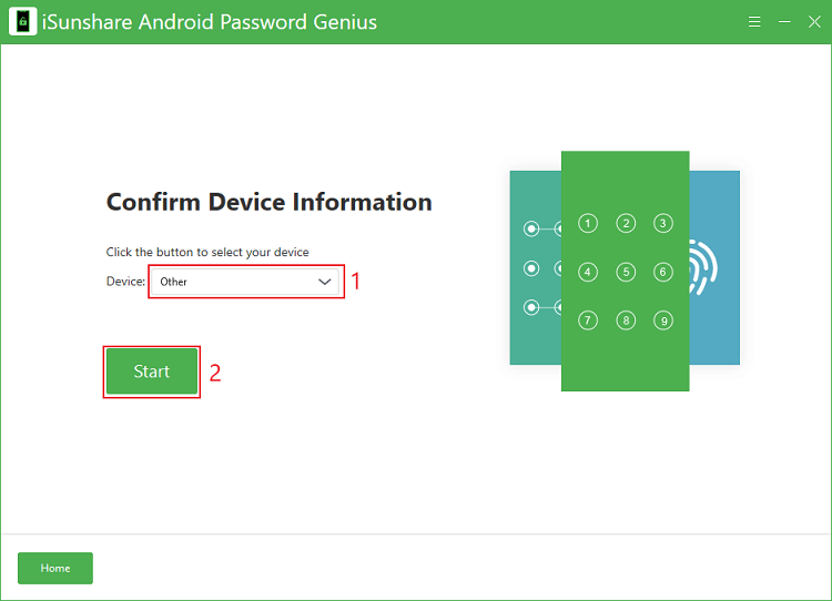 confirm device brand