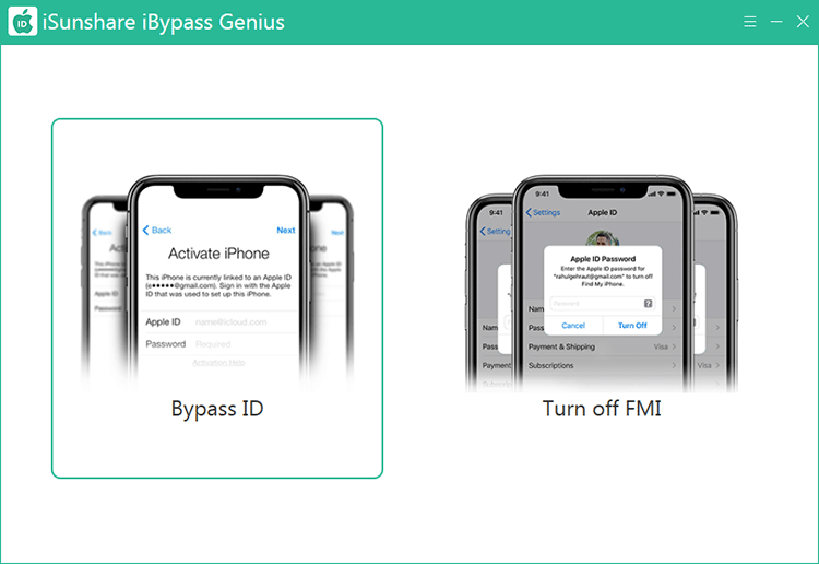select bypass id