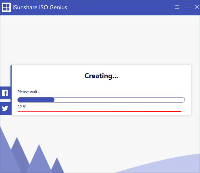 creating ISO file