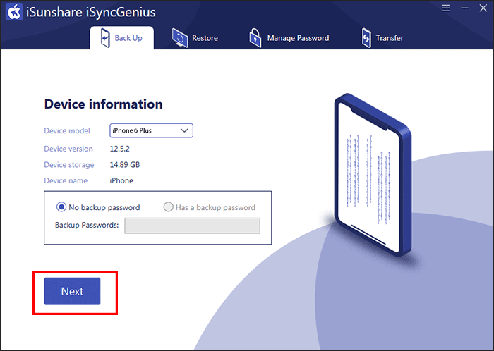 check device information