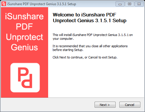 install PDF Unprotect Genius