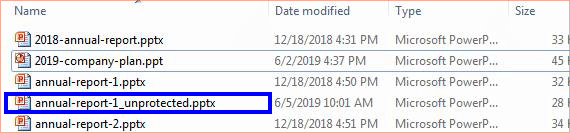 successfully remove PowerPoint restriction password