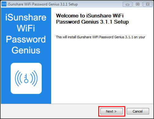 install WiFi Password Genius