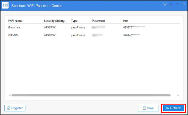 iSunshare WiFi Password Genius Windows 11 download