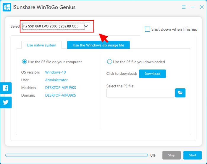 iSunshare WinToGo Genius Windows 11 download