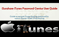 how to use iTunes Password Genius