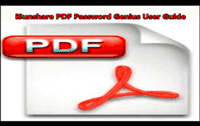 how to use PDF Password Genius